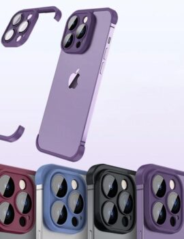 iPhone Case HiProTech- Shockproof Bumper Silicone Edge Protector