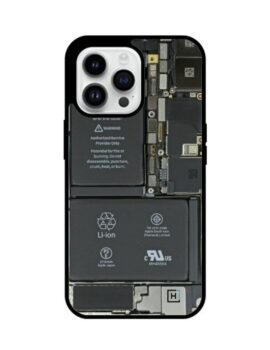 A Phone Circuit 2 Hybrid Glass iPhone Case