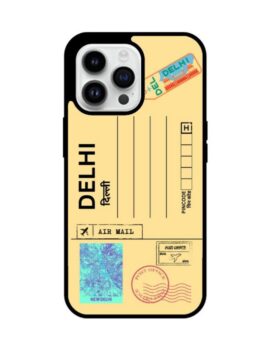 Delhi City Hybrid Glass iPhone Case