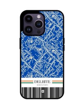 Delhi City Hybrid Glass iPhone Case