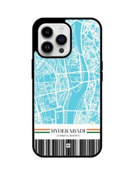 Hyderabad City Hybrid Glass iPhone Case